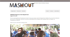 Desktop Screenshot of campmashout.com